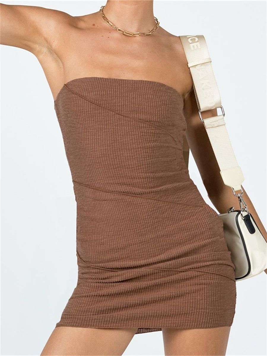 Laurent Mini Tube Dress sold by Hudson and Bailey product image thumbnail 7
