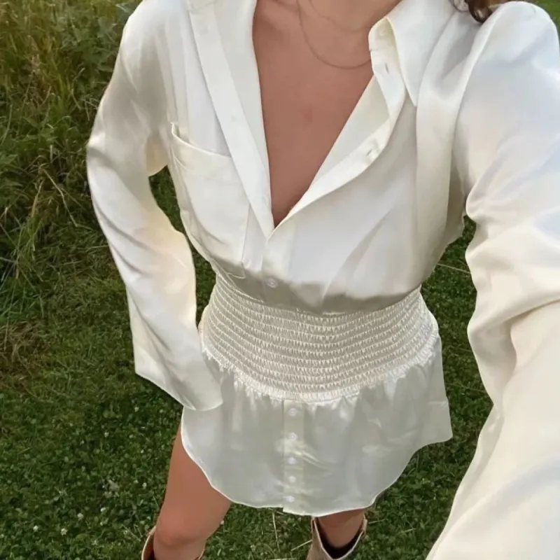 Amelia Silk Dress sold by Hudson and Bailey