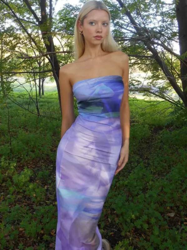 Jade Maxi Dress sold by Hudson and Bailey