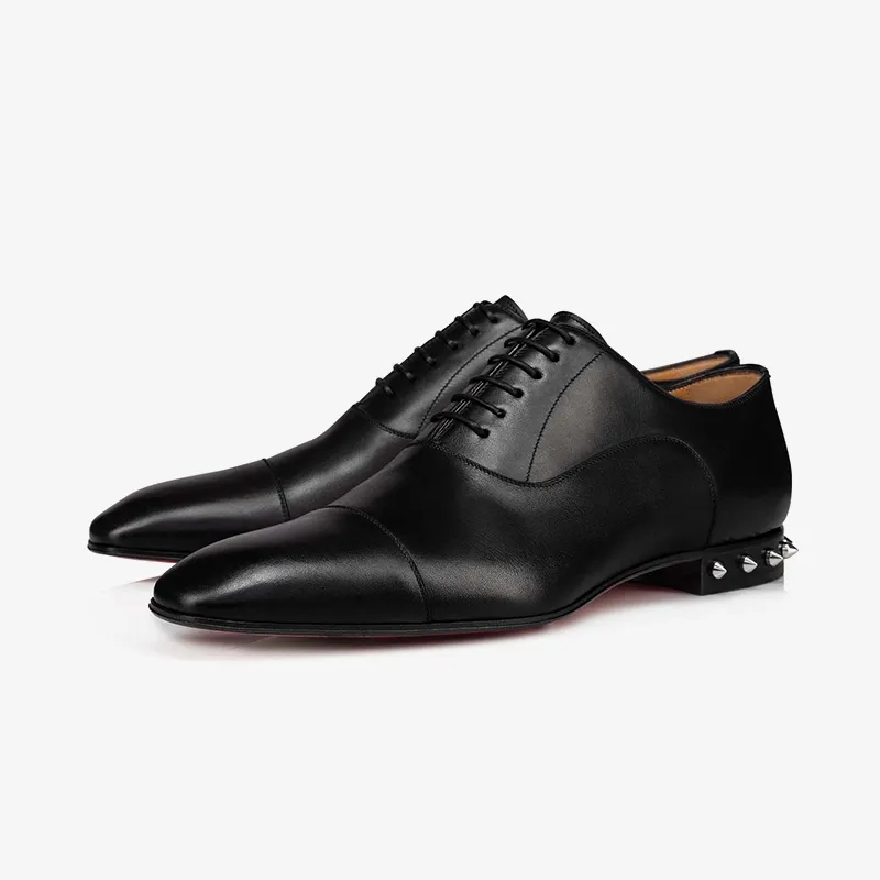 Elegant Black Calf Leather Oxford sold by ArnoConti