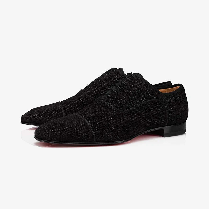 Black Closed-Lace Oxford Shoe sold by ArnoConti