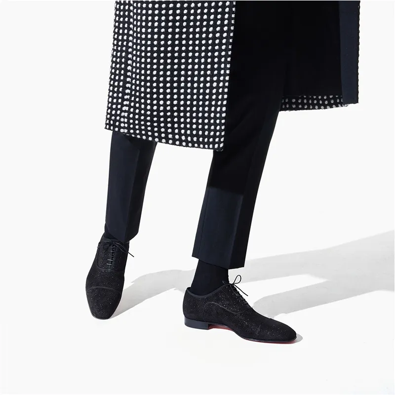 Black Closed-Lace Oxford Shoe sold by ArnoConti product image thumbnail 2