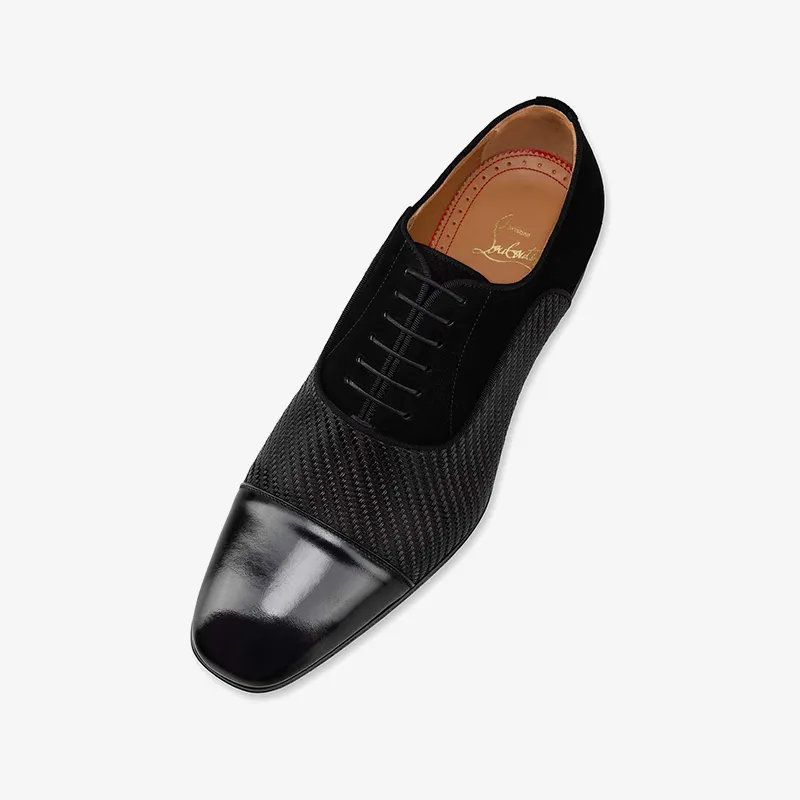 Suede and Calfskin Oxford Shoe sold by ArnoConti product image thumbnail 4