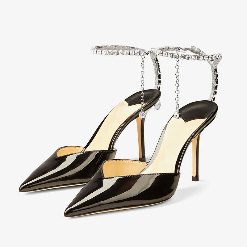 Black Patent Leather Pumps sold by ArnoConti