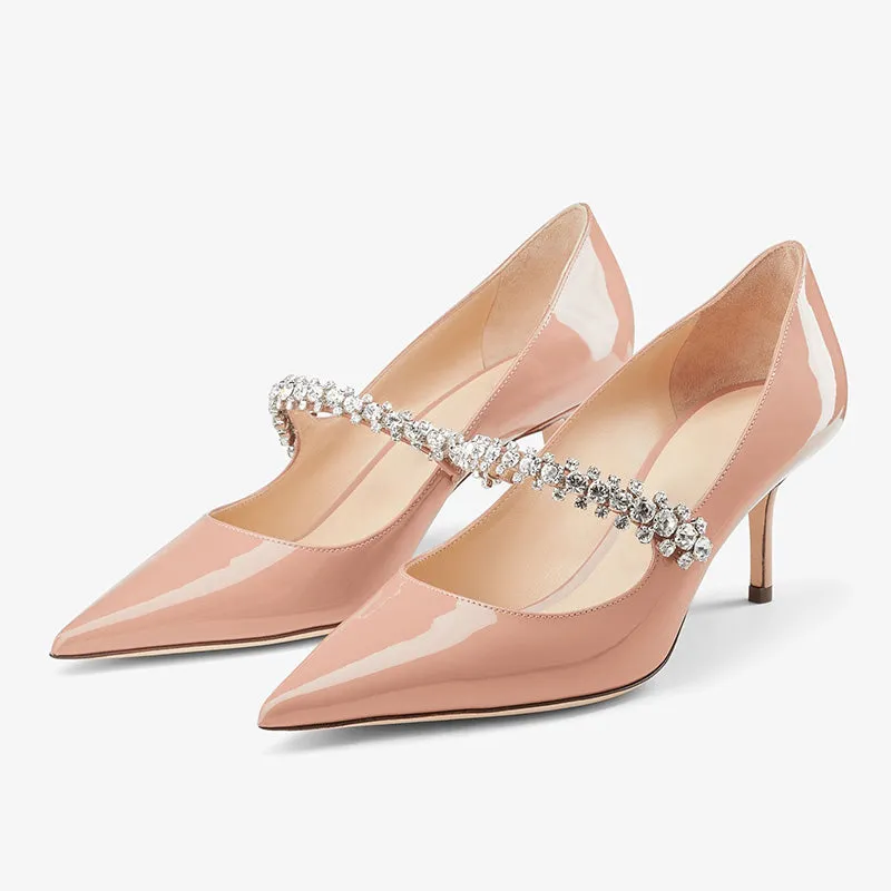 Pink Patent Leather Pumps sold by ArnoConti