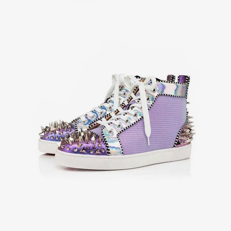 Lavender Skate Sneakers sold by ArnoConti