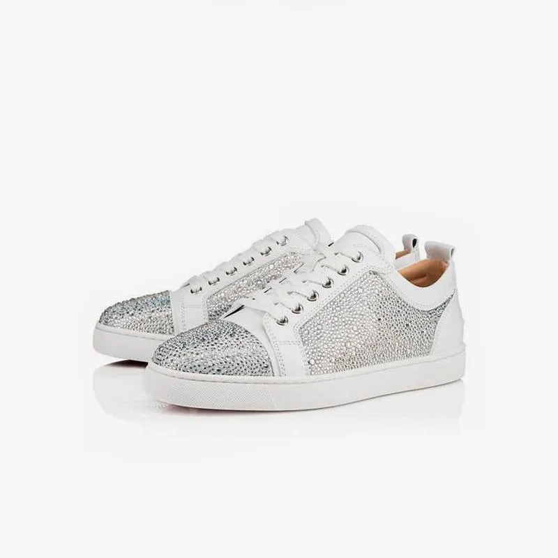 Leather Rhinestones Artwork Sneakers made by ArnoConti