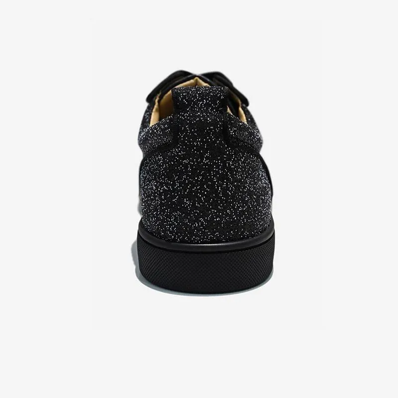 Glitter Rhinestone Sneakers With Spikes sold by ArnoConti product image thumbnail 4