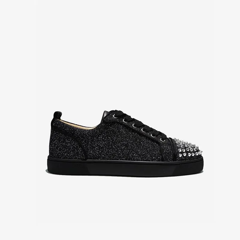 Glitter Rhinestone Sneakers With Spikes sold by ArnoConti product image thumbnail 2