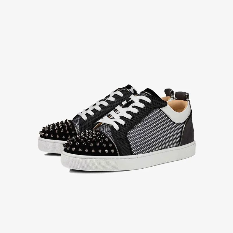 Spiked Mesh Low-Top Sneakers sold by ArnoConti