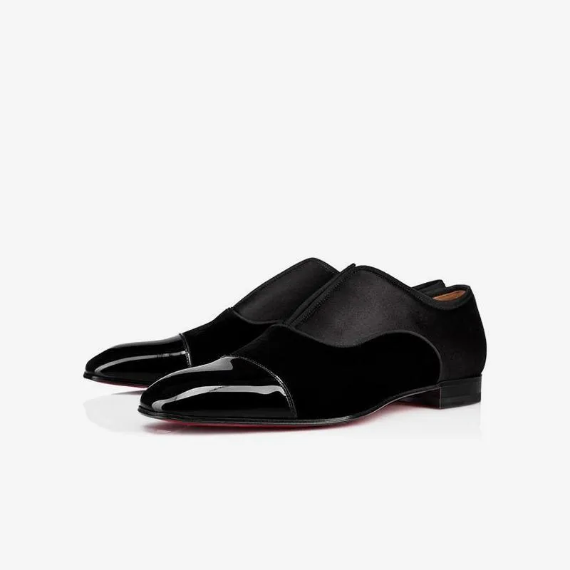 Patchwork Square Toe Loafers sold by ArnoConti