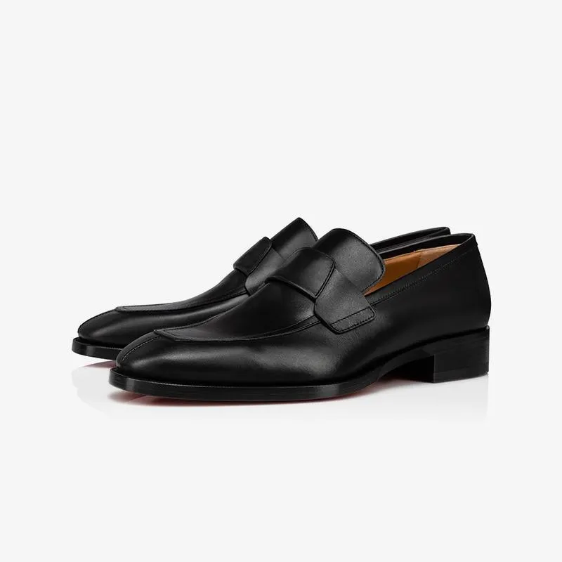 Square Toe Slip-On Buckle Loafers sold by ArnoConti