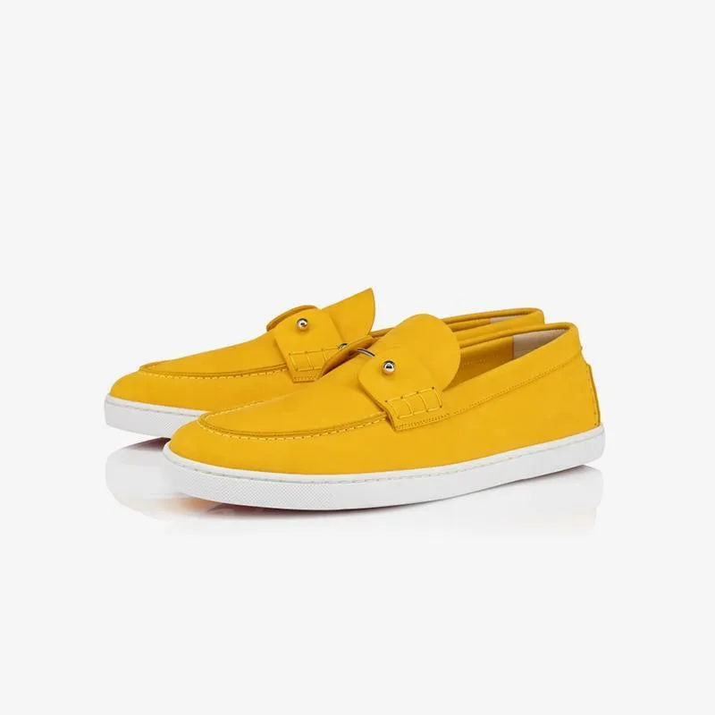 Yellow Suede Loafers sold by ArnoConti