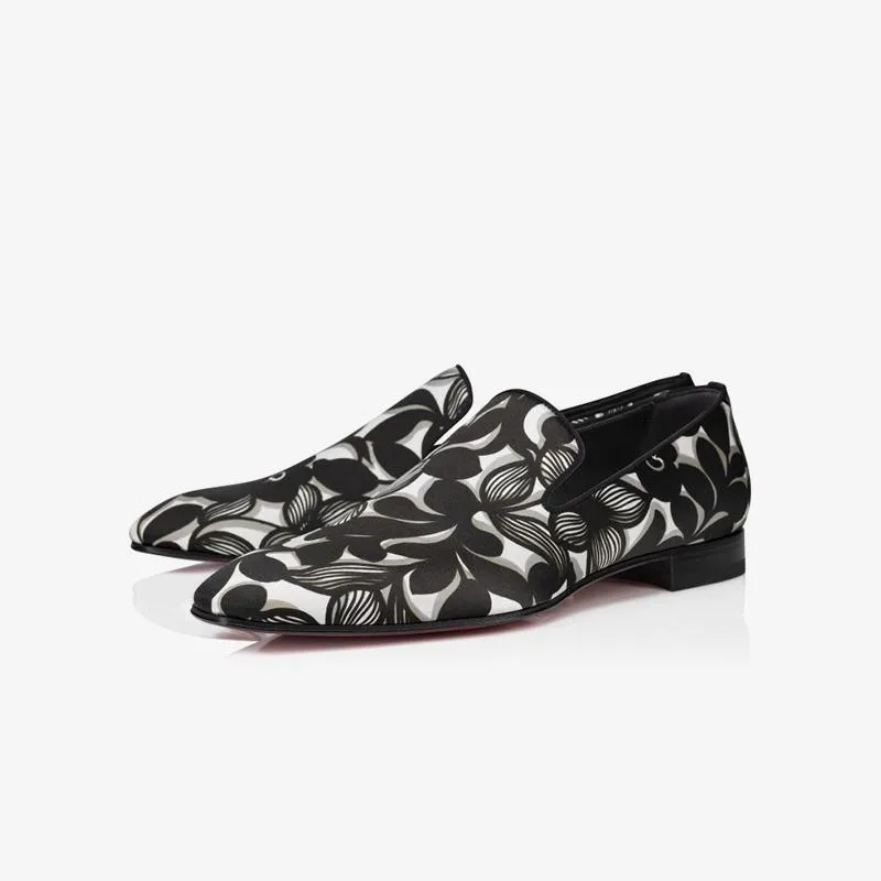 Satin Loafers Petunia Printed sold by ArnoConti