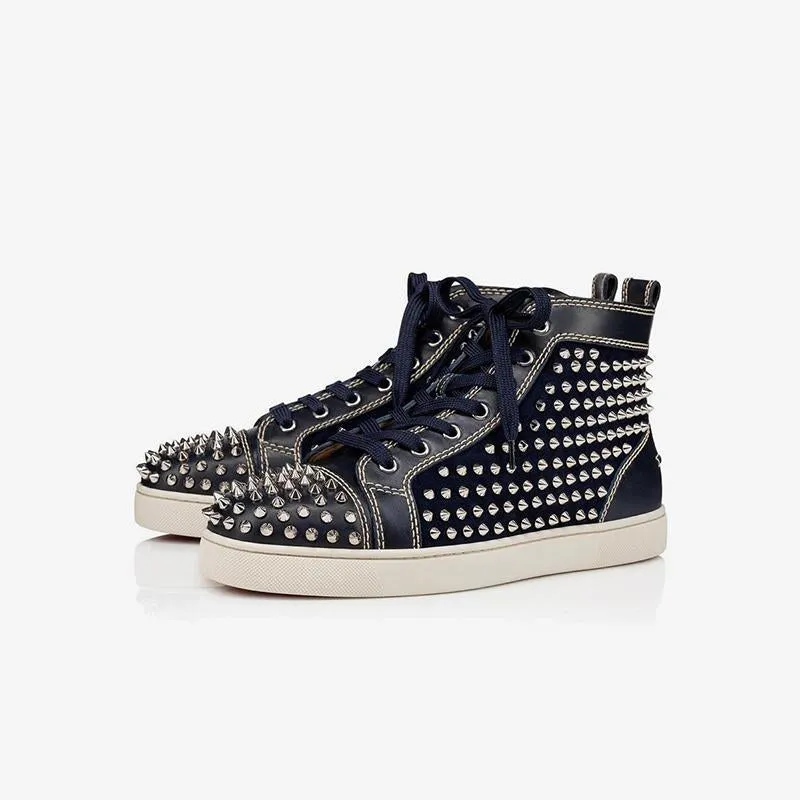 Spikes High-Top Sneakers Round Toe sold by ArnoConti