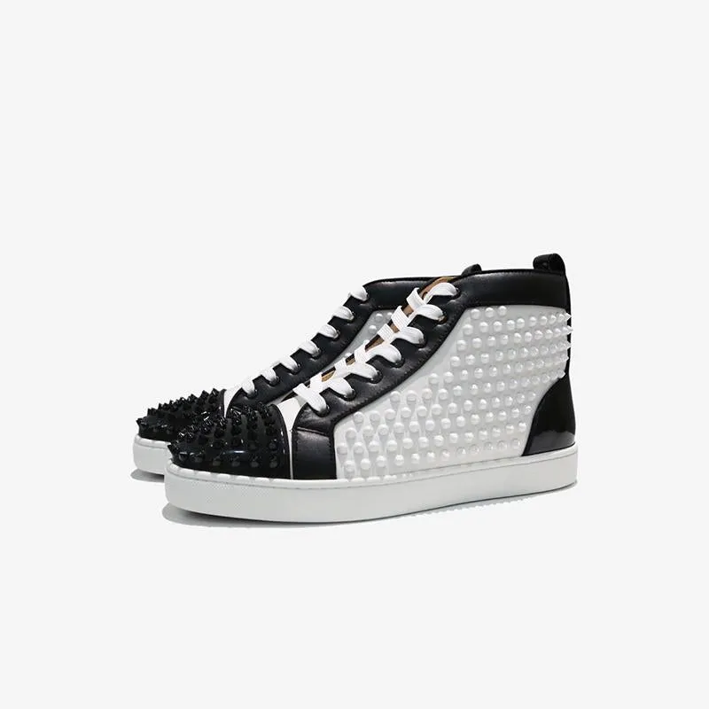 Sneakers Spikes Bi-color High Top sold by ArnoConti