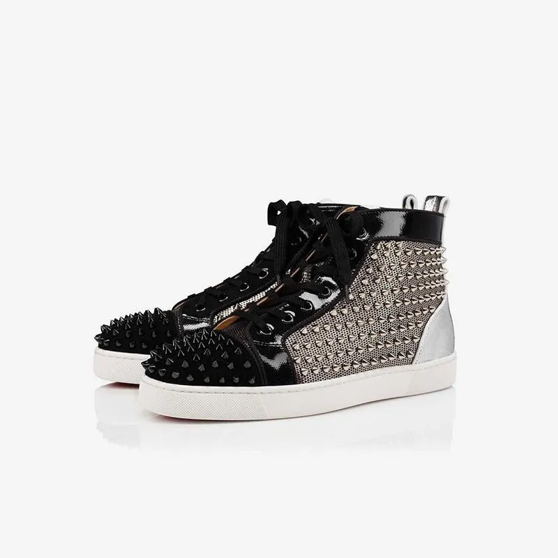 Sneakers Studded Black High Top sold by ArnoConti