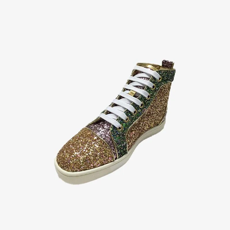 Glitter Flat Sneakers Multicolor sold by ArnoConti
