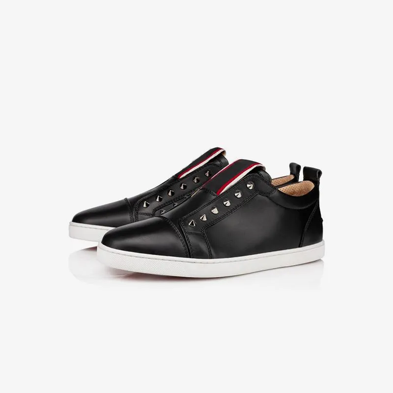 Studded Low-top Leather Sneakers sold by ArnoConti product image thumbnail 3
