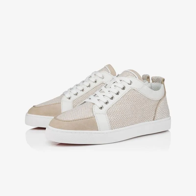 Low-top Woven Suede Sneakers Leather sold by ArnoConti