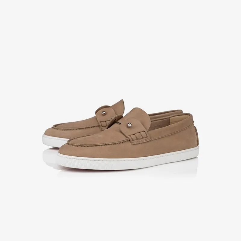 Suede Plain Loafers Boat shoes Calf sold by ArnoConti