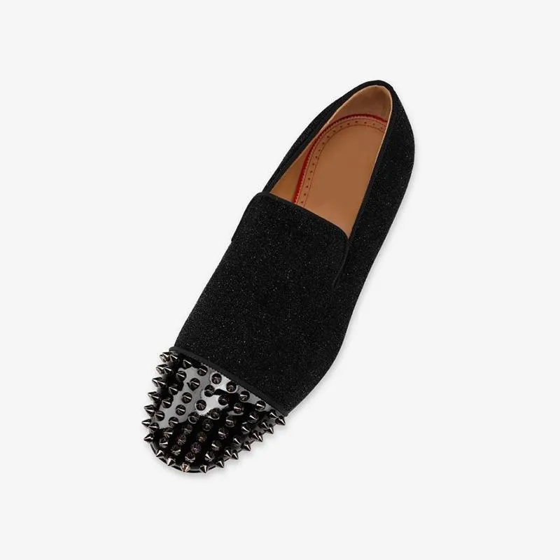 Fabric Glitter Loafer Flat Studs Patent Rivets sold by ArnoConti product image thumbnail 4