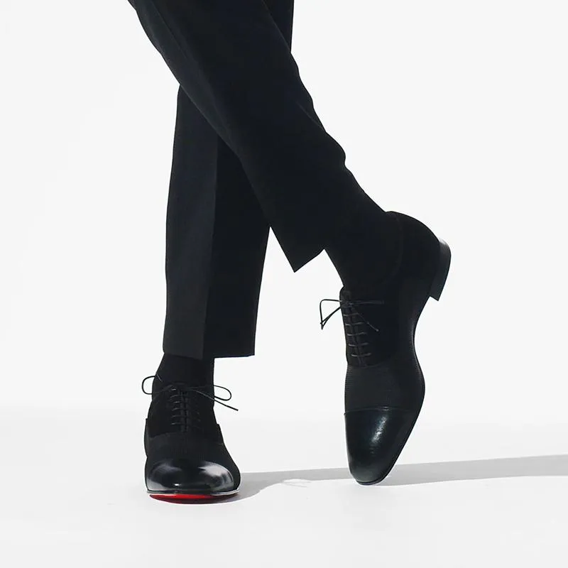 Black Suede Leather Shoes sold by ArnoConti product image thumbnail 2