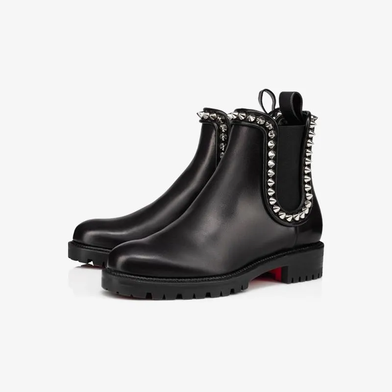 Modern Black Leather Boot sold by ArnoConti