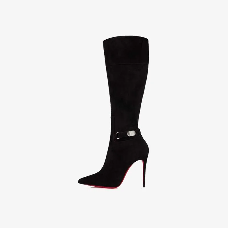 Iconic Black Suede Boot sold by ArnoConti product image thumbnail 3