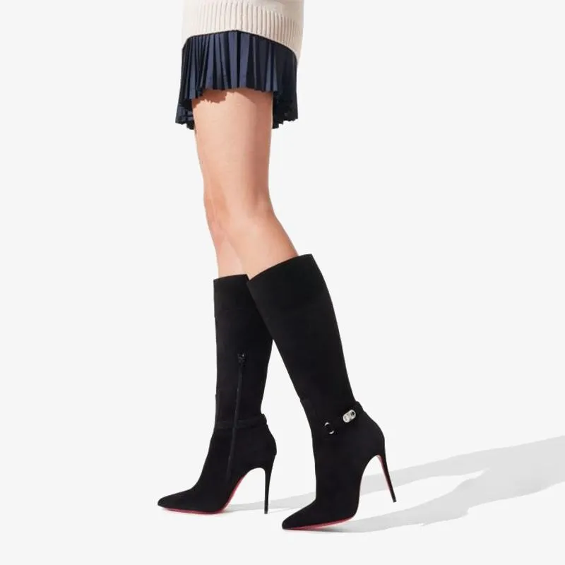 Iconic Black Suede Boot sold by ArnoConti product image thumbnail 2