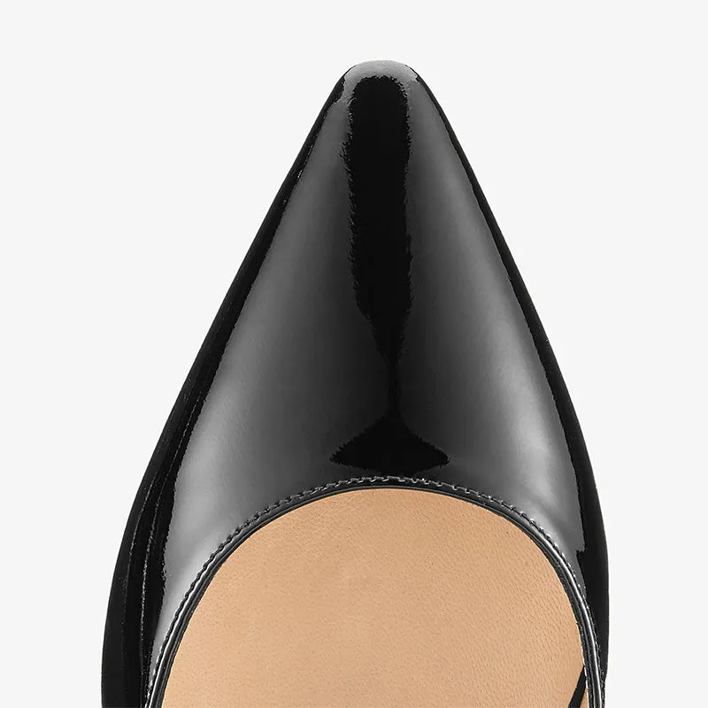 Black Patent Leather Pumps sold by ArnoConti product image thumbnail 4