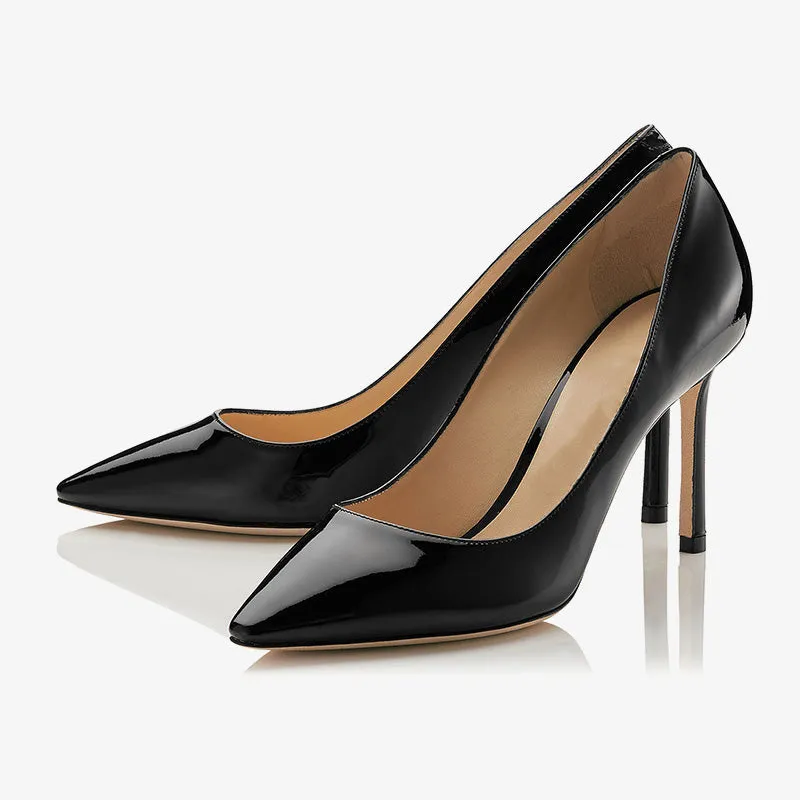 Black Patent Leather Pumps sold by ArnoConti