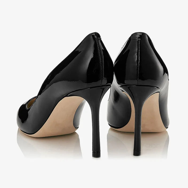 Black Patent Leather Pumps sold by ArnoConti product image thumbnail 5