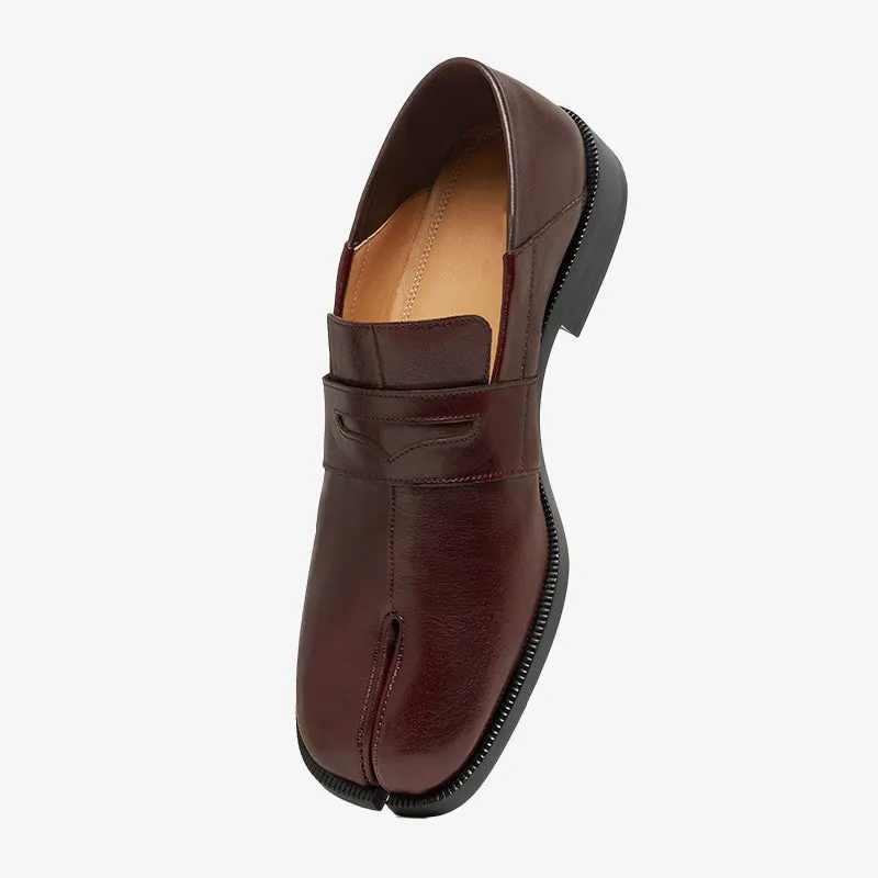 Versatile Shiny Leather Loafers sold by ArnoConti