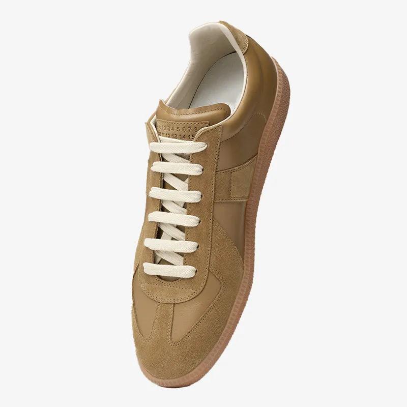 Snug Calf and Suede Sneakers sold by ArnoConti