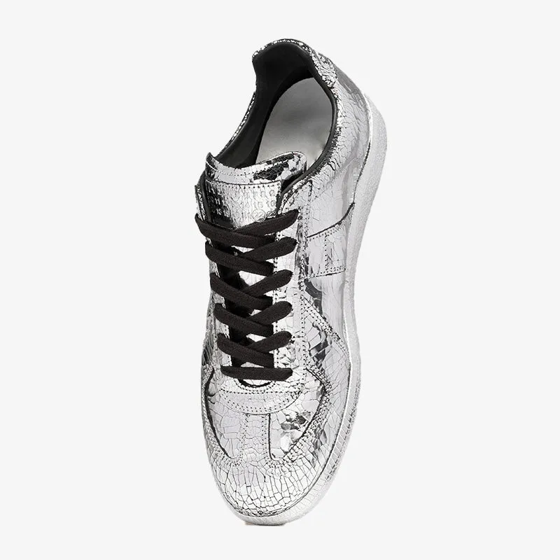 Broken Mirror Finish Sneakers sold by ArnoConti