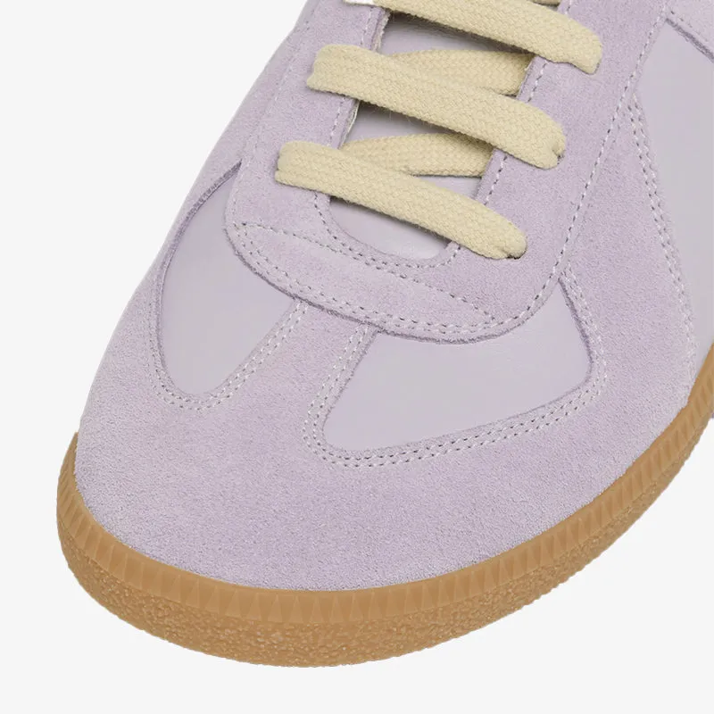 Iconic Purple Leather and Suede Sneakers sold by ArnoConti product image thumbnail 4