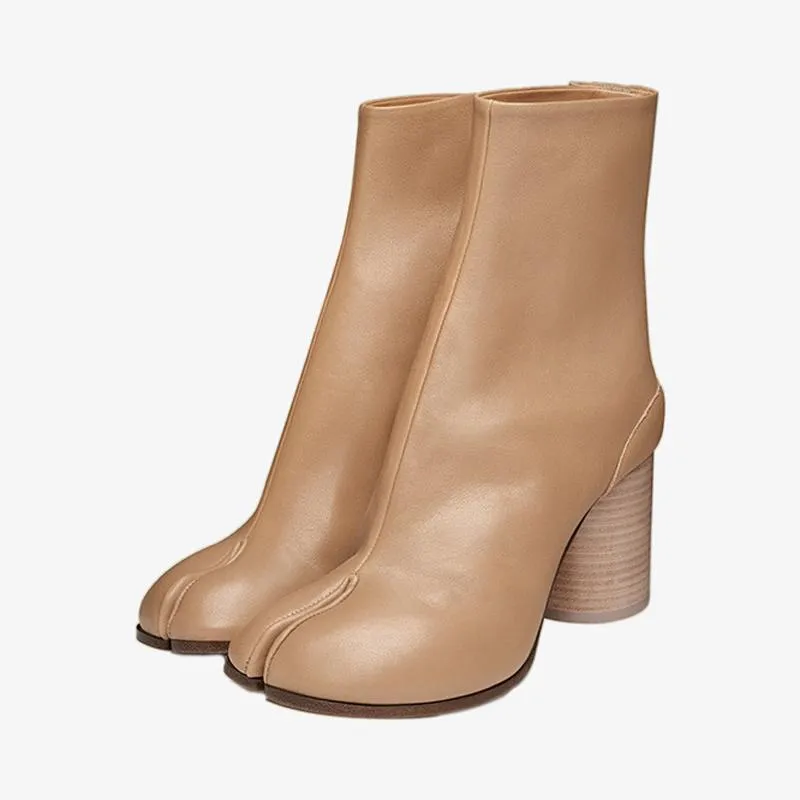 Trendy Soft Nappa Leather Ankle Boots sold by ArnoConti