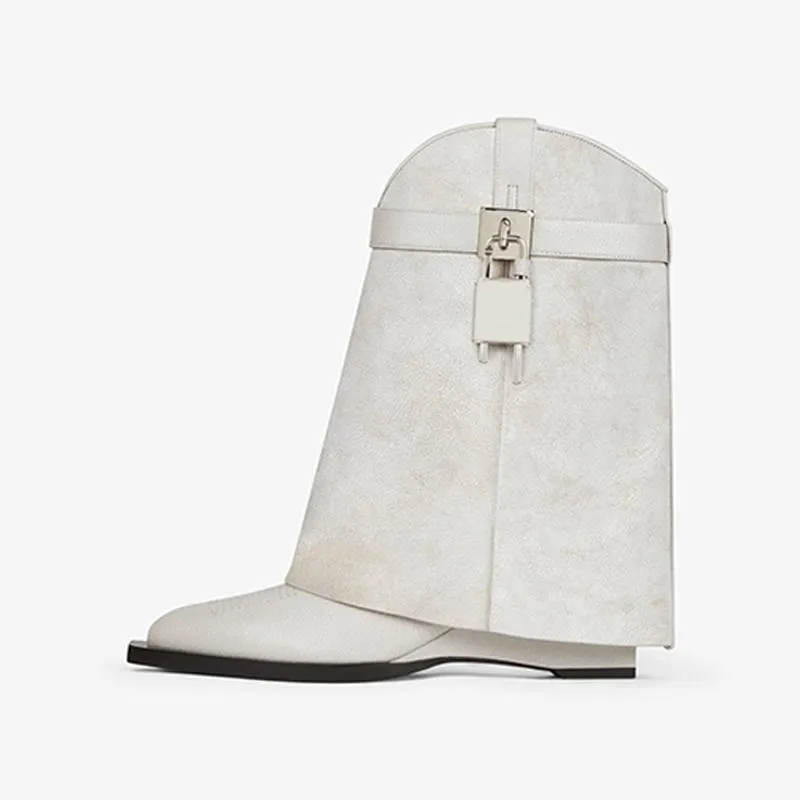 Sophisticated White Ankle Boots sold by ArnoConti