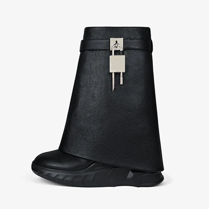 Black Calfskin Ankle Boots 80mm sold by ArnoConti