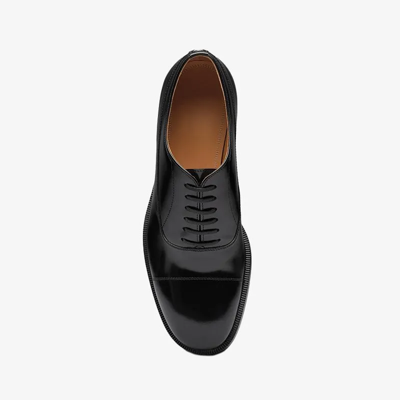 Classic Black Laced Brogue Shoes sold by ArnoConti product image thumbnail 3