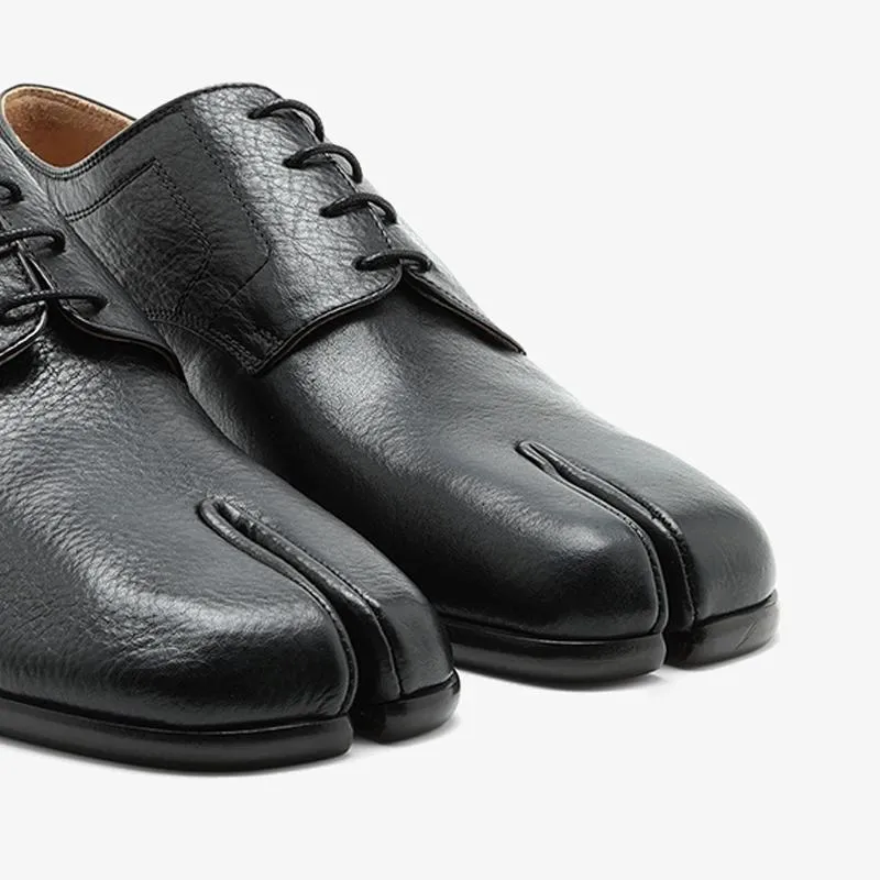 Comfortable Black Split-toe Laced Brogue Shoes sold by ArnoConti product image thumbnail 4