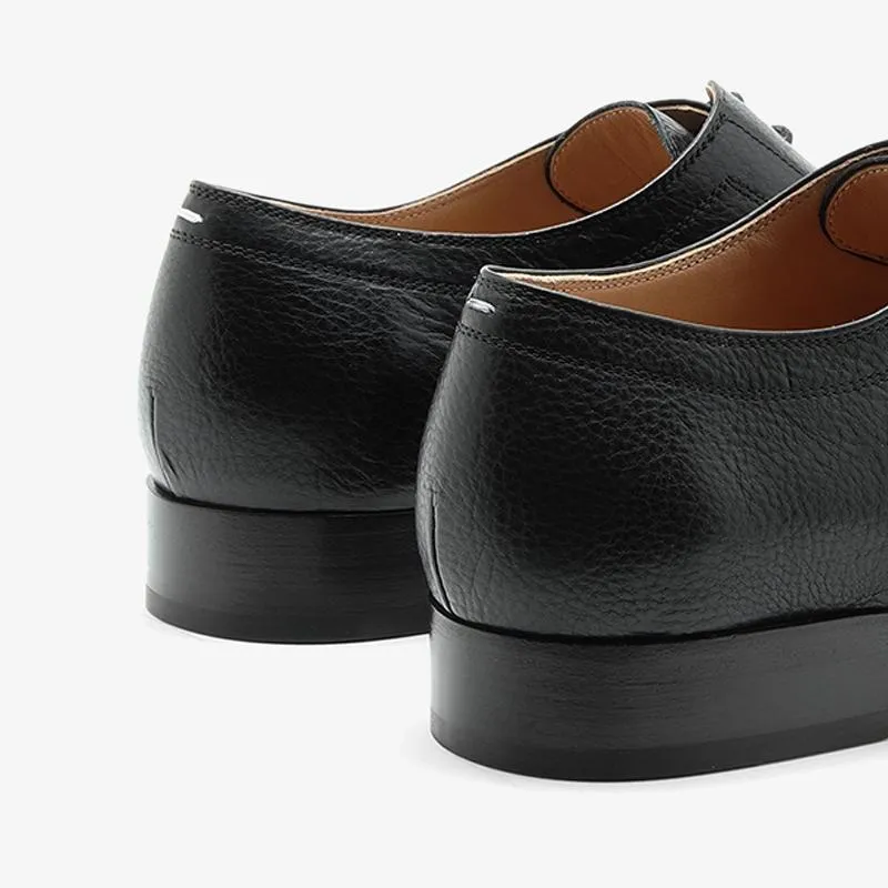 Comfortable Black Split-toe Laced Brogue Shoes sold by ArnoConti product image thumbnail 5