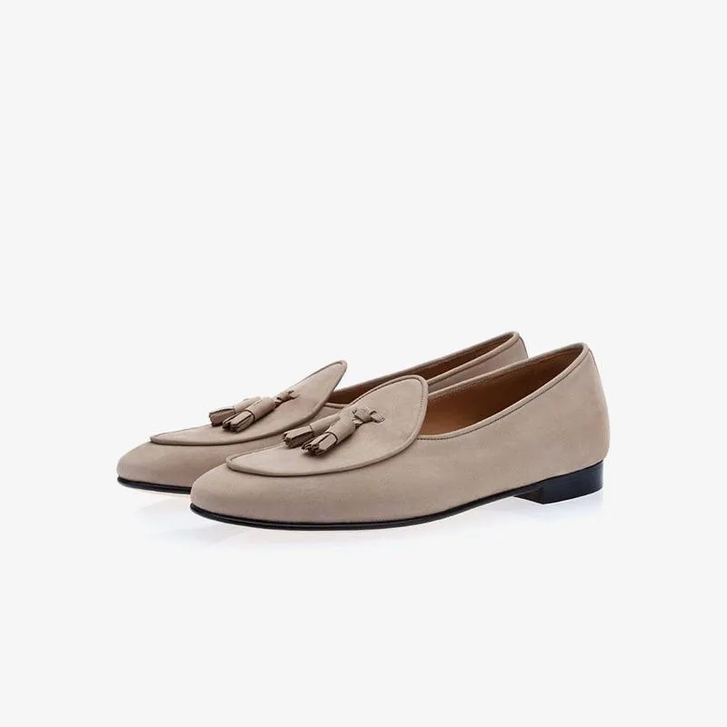 Tassel Loafers in Apricot sold by ArnoConti