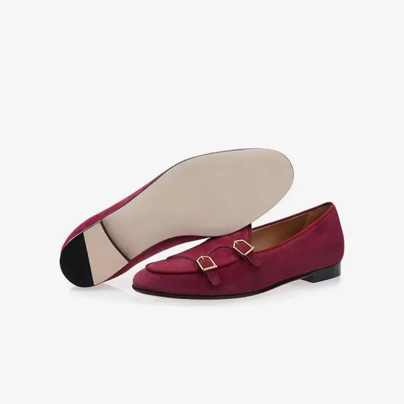 Suede Monk Strap Loafers sold by ArnoConti product image thumbnail 5