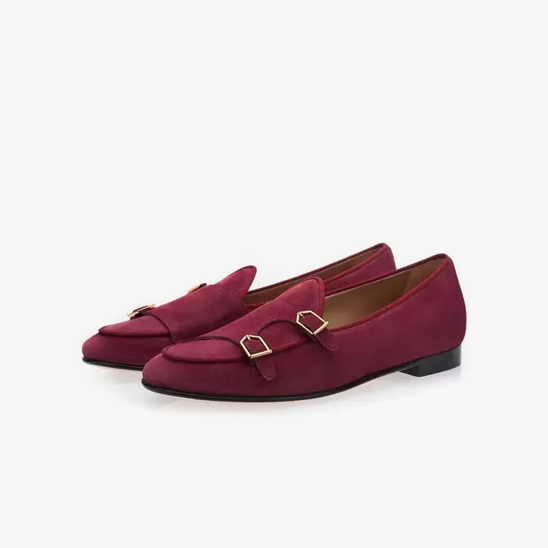 Suede Monk Strap Loafers sold by ArnoConti product image thumbnail 2