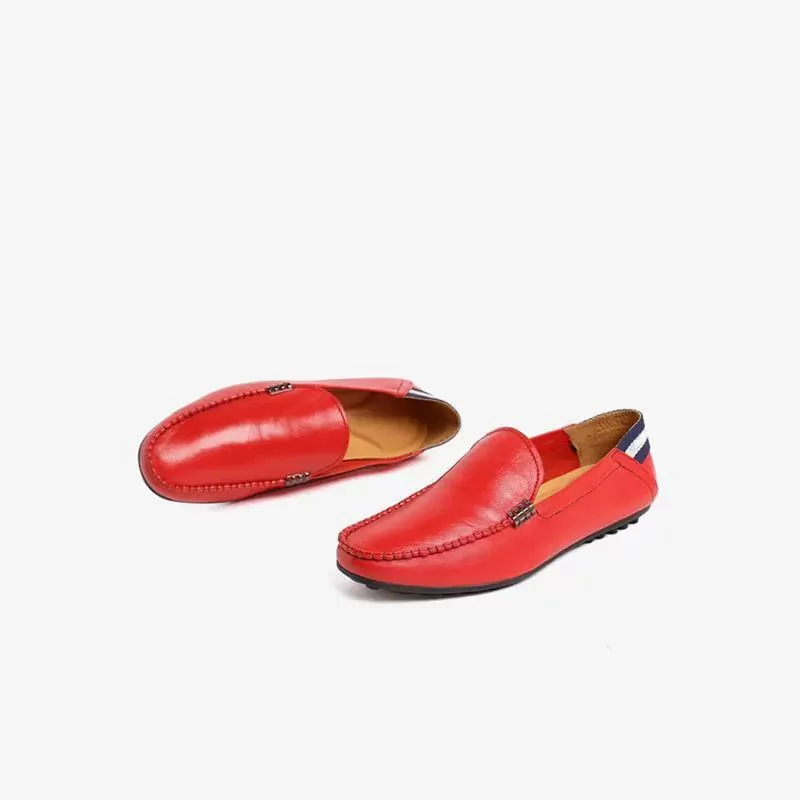 Cowhide Slip-On Round Toe Loafer sold by ArnoConti product image thumbnail 4