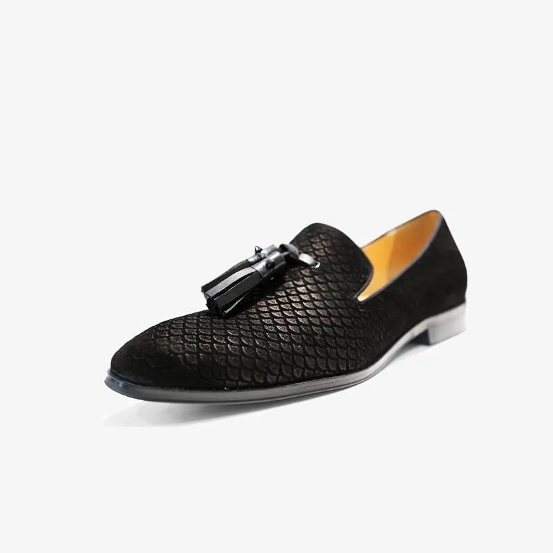 Tassels Fish Print Loafers sold by ArnoConti product image thumbnail 3