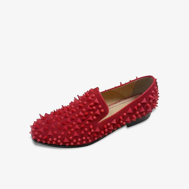 Handmade Studs Spike Loafers sold by ArnoConti