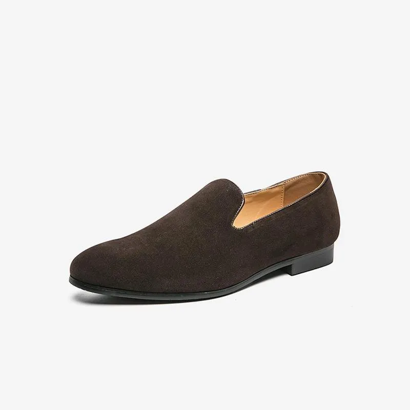 Sophisticated Forest Velvet Loafers sold by ArnoConti